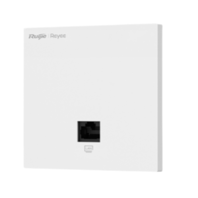 ACCESS POINT WIRELESS WIFI 5 RUIJIE REYEE RG-RAP1201 AC1300 DUAL BAND MU-MIMO 2x2 2xGIGABIT SOPORTA POE+ MONTAJE EN PARED